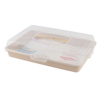 حافظة كيك ومخبوزات بلاستيك