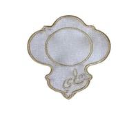 قاعدة اكوب وفناجين قماش - 3 حبات