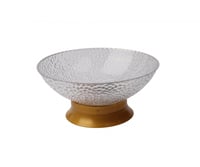 صحن تقديم مع قاعدة