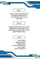 ملف إنجاز الإداري أزرق