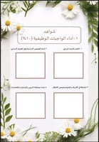 ملف توثيق شواهد الاداء للمعلم