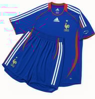 طقم فرنسا الأبيض شبابي - أطفال 2006