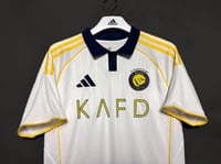 تي شيرت النصر الأبيض فئة الجماهير 2026/25