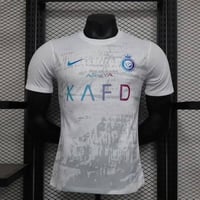 تي شيرت النصر الأبيض الثالث فئة اللاعبين 2024