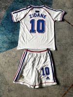 طقم فرنسا الأبيض شبابي - أطفال 1998