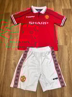 طقم مانشستر يونايتد ألأحمر شبابي - أطفال 1998