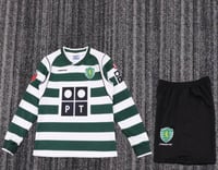 طقم سبورتنج لشبونة أكمام طويلة شبابي - أطفال 2006