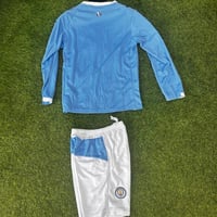 طقم مانشستر ستي كم طويل ( شبابي-أطفال ) 2025/26