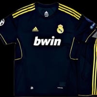 طقم ريال مدريد الأسود شبابي - أطفال 2012