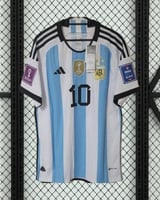 تي شيرت منتخب الأرجنتين الأساسي نسخه كأس العالم قط...