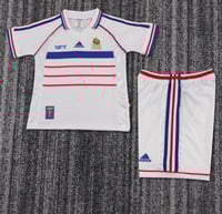 طقم فرنسا الأبيض شبابي - أطفال 1998