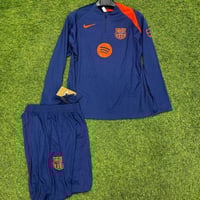 طقم برشلونة تمارين أكمام طويلة ( شبابي - أطفال ) 2...