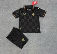 طقم البرتغال الأسود ( شبابي-أطفال ) 2026