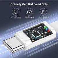 8 قطعة كابل شحن USB C إلى USB C يدعم الشحن السريع...