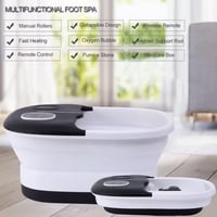 جهاز سبا القدم المنزلي القابل للطي بالتدفئة والفقا...