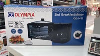 ميكروويف وقلاية وصانعه قهوة من اولمبيا بضمان عامين