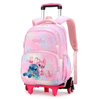 حقيبة ديزني ستيتش للبنات – بعجلات سحب وتصميم خيالي