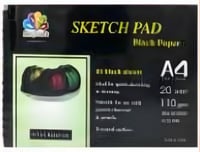 كراسة ورق اسودA4