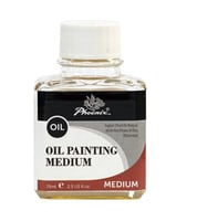 وسيط زيتي مخفف 75 مل عبوة زجاجية , فونيكس