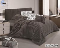 EYLAF 03 مفرش شتوي رصاصي
