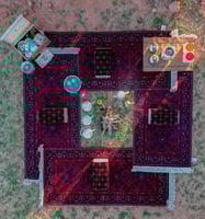 طقم 4 مدات خان محمدي ( 1 ) + توصيل مجاني