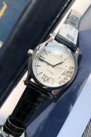 ساعة نسائي شوبارد جلد