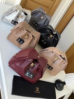 حقيبة شانيل موديل 25 عنابي