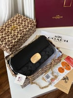 حقيبة كوتش إليزا كروس اسود