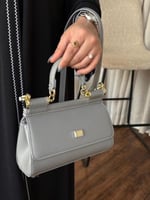 حقيبة دولتشي اند غابانا رمادي / بيج