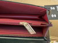 حقيبه شانيل برغندي فصوص مستر