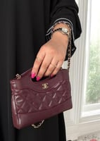 حقيبة شانيل عنابي