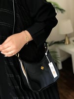 حقيبه توري بورش لمعة اسود مستر كوالتي