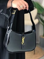 حقيبة اف سالوران أسود لمعة