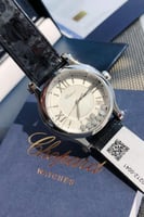 ساعة نسائي شوبارد جلد