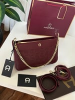 حقيبة اجنر عنابي