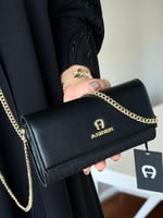 محفظة اجنر اسود