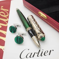 طقم قلم وكبك كارتير