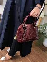 حقيبه لوي فيتون عنابي لمعة