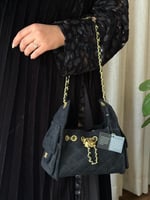 حقيبة شانيل ٢٥ مخمل