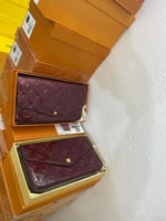 محفظه لوي فيتون برغندي مستر كوالتي