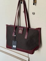 حقيبة اجنر AIGNER عنابي