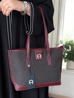 حقيبة اجنر AIGNER عنابي