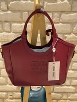 حقيبه ميو ميو مستر كوالتي عنابي