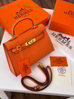 حقيبه هيرمز Hermès برتقالي