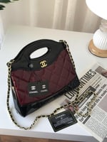 حقيبه شانيل مستر كوالتي عنابي