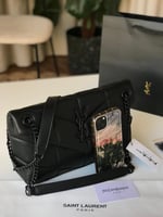 حقيبة سان لوران اسود مستر كوالتي