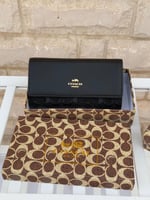 كوتش محفظه مستر كوالتي اسود مطفي