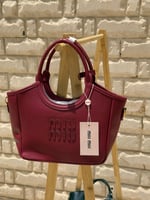 حقيبه ميو ميو مستر كوالتي عنابي