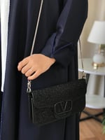 حقيبة فالنتينو كريستال اسود