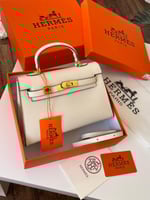 حقيبه هيرمز Hermès ابيض